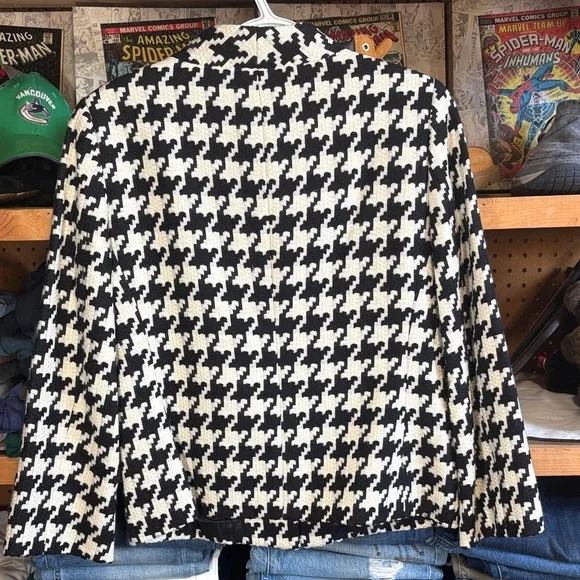 Talbots Collection Houndstooth Blazer - Picture 2 of 6